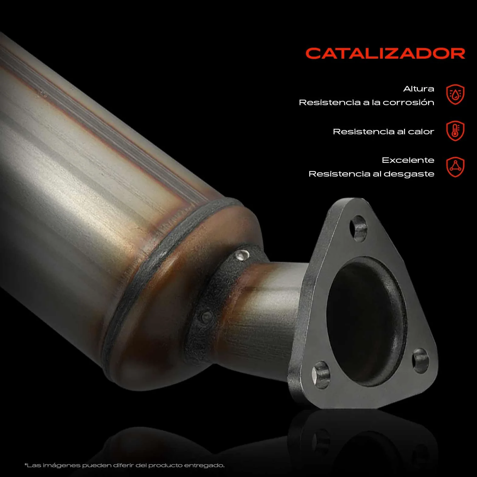 Frankberg Catalizador Colector de escape Compatible con 206+ 2L 2M 1.4i 206 Compacto 2A/C 1.4i 206 SW 2E/K 1.4 206 Berlina 1.4 Replace# 1608958380,1731KS