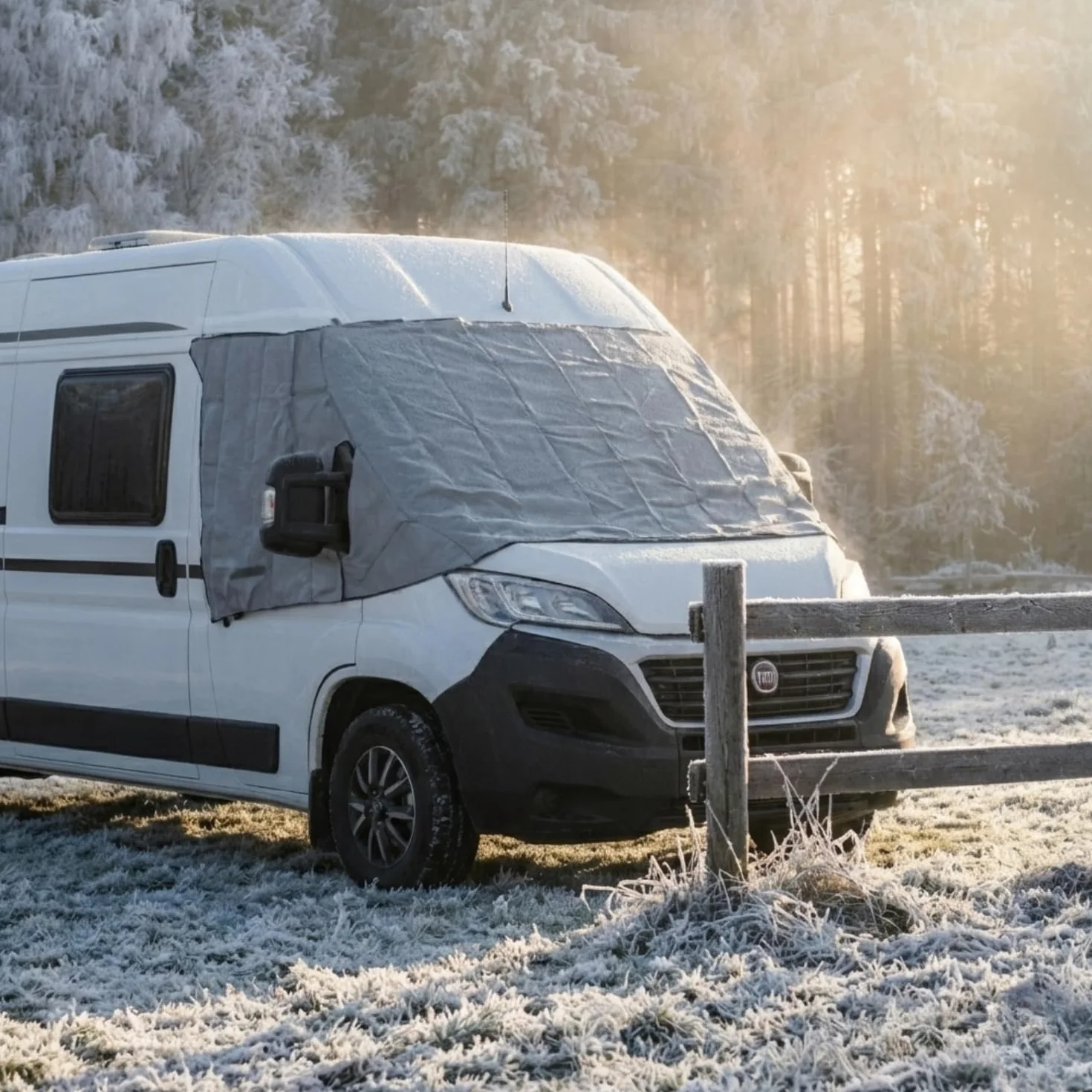 Frontschutzplane Fiat Ducato Typ 250 290 | AB 2006 | Thermomatte | Bugschutzplane