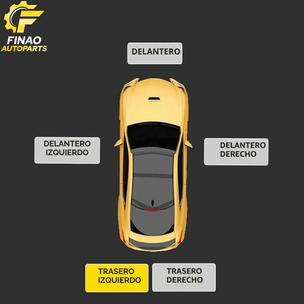 Luz trasera izquierda maletero posterior | Fácil instalación y calidad OEM | Compatible con Renault Mégane III Phase 3 (2013-2016)