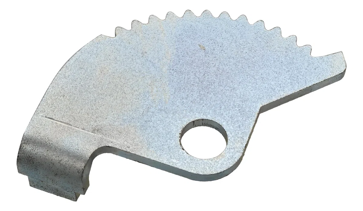 trailer parts4u Palanca de freno de mano con segmento de dientes para Peitz/BPW PAV-SR AUSF. X y para dispositivos de inercia Knott KH / 05.203.03.23.0/98532293 / 0520303230/4017515