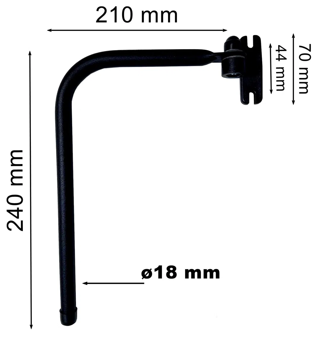 2x Espejo Retrovisor Exterior con Soporte para Tractor, Camión, Excavadora, Maquinaria Agrícola e Industrial, Autocaravana – Convexo – Homologado E20 – OE 4608100116, 6018100216, 4608100316
