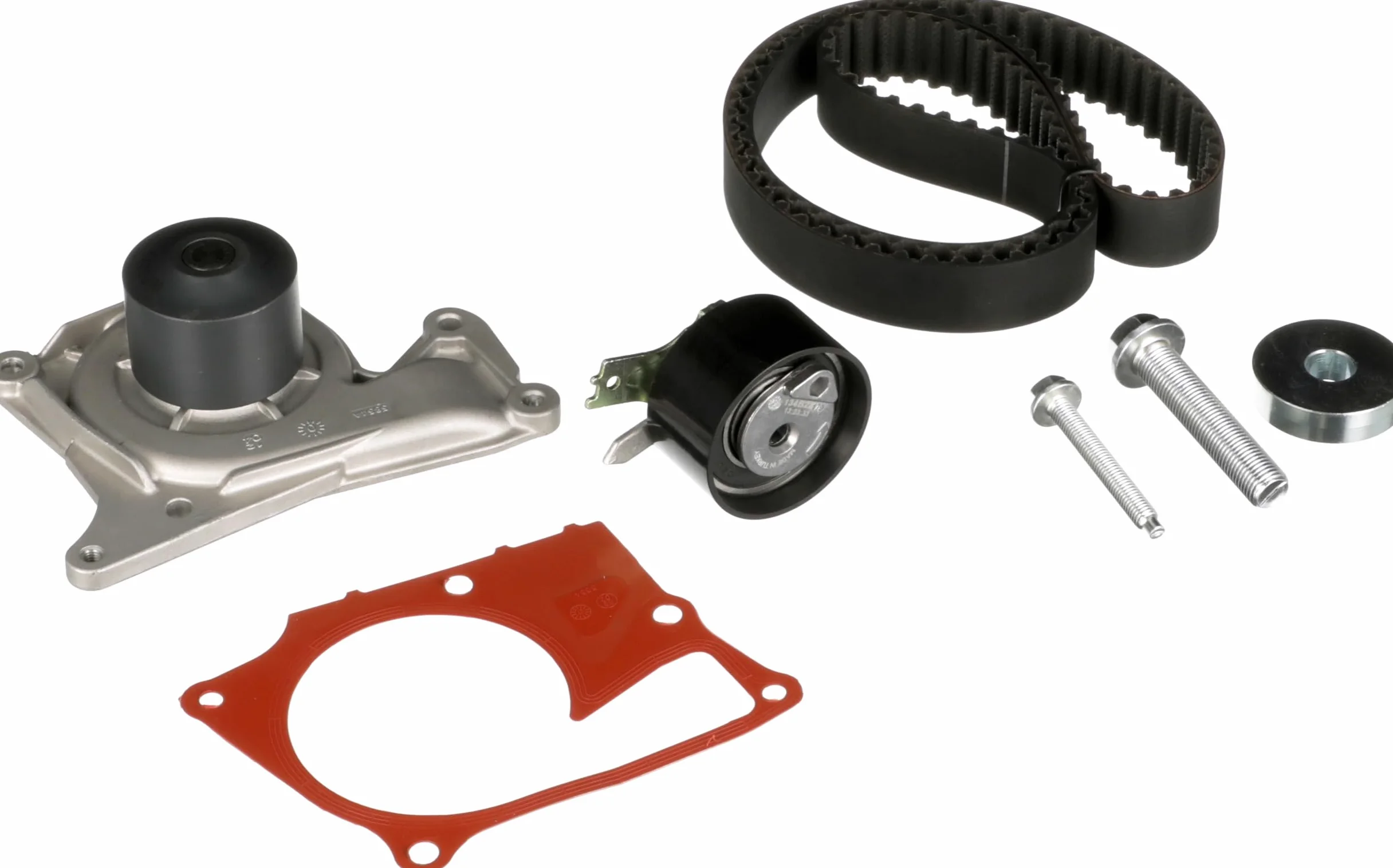 GATES KP25578XS-2 Bomba de agua + kit de correa de distribución 27 mm con bomba de agua Compatible con RENAULT MEGANE III Grandtour KZ0/1 GRAND SCÉNIC III JZ0/1 Captur J5, H5, NISSAN