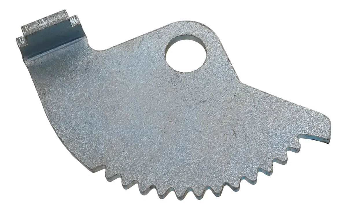 trailer parts4u Palanca de freno de mano con segmento de dientes para Peitz/BPW PAV-SR AUSF. X y para dispositivos de inercia Knott KH / 05.203.03.23.0/98532293 / 0520303230/4017515