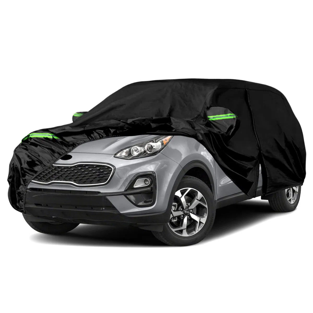 Funda Coche Reemplazo para 2011-2024 Kia Sportage SWB SUV, Funda para Coche Exterior Cubre Coches Impermeable Transpirabl Coberturas Completas protección de Nieve, Lluvia, Polvo
