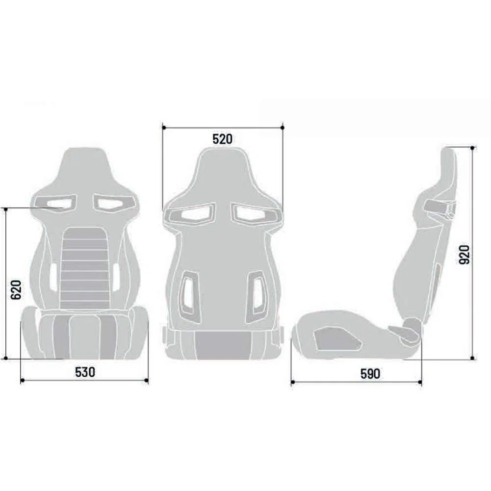 Sparco ASIENTO R333 NEGRO