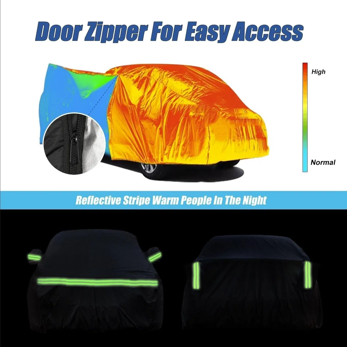Fundas Impermeables de Coche para Mini Cooper/Cooper S 210T 2002-2021 (Negro) 210T, Personalizadas, 6 Capas, Resistente, Impermeable, protección para Todo Tipo de Clima para Exteriores