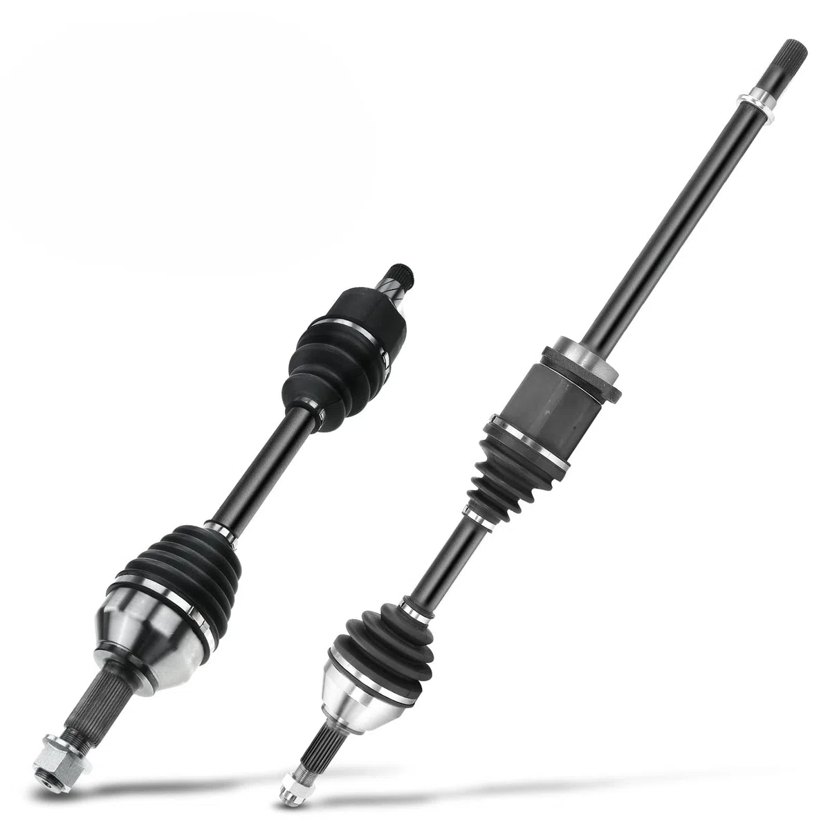 Frankberg 2x Eje motriz Eje de transmisión Caja de cambios manual Eje delantero Compatible con Qashqai +2 I J10 JJ10E NJ10 Qashqai +2 I Van J10 JJ10E KolE.O.S I HY Replace# 39101JD72B