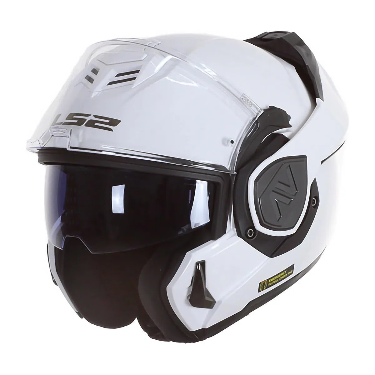 LS2, Casco Moto Modular ADVANT SOLID White, M