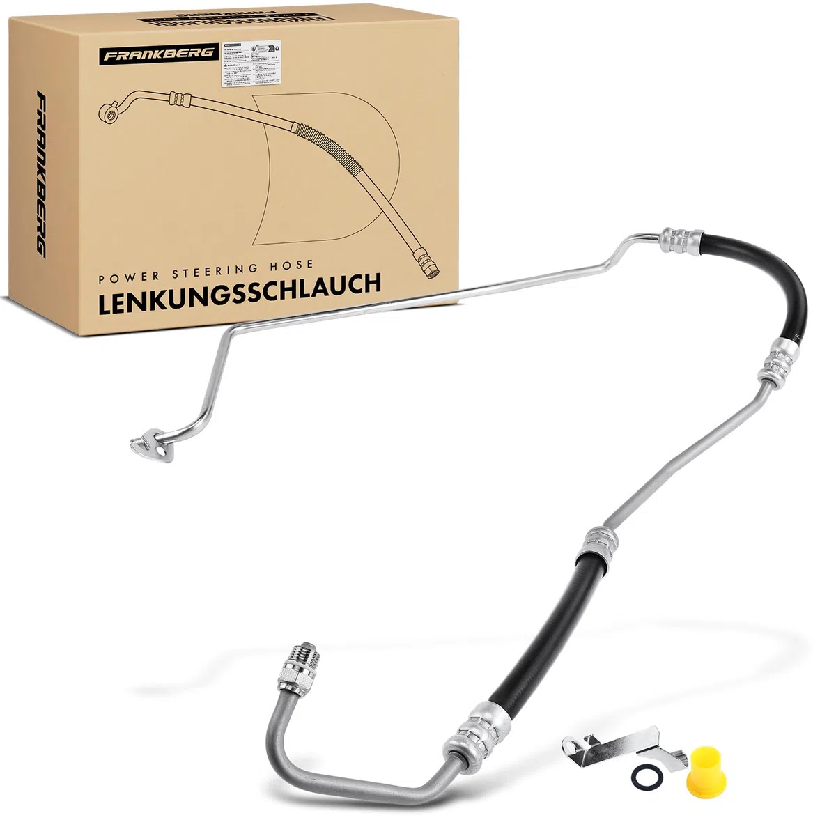 Frankberg Manguera de dirección asistida Compatible con Focus II DA DP HCP Focus C-Max DM2 Focus II Turnier DA DS FFS Focus II Berlina DB DH FCH Replace# 4M513A713AA,1469170