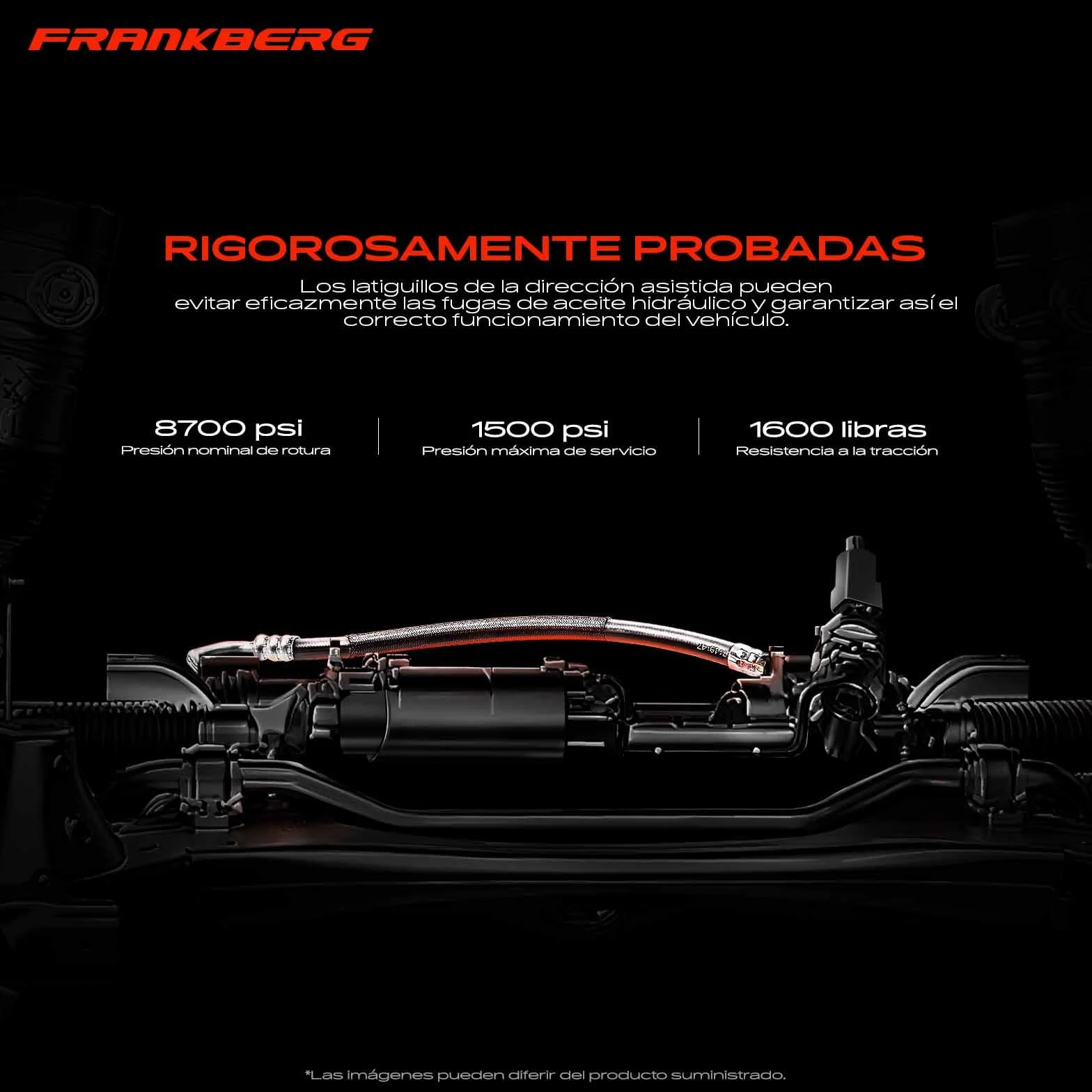 Frankberg Manguera de dirección asistida Compatible con Focus II DA DP HCP Focus C-Max DM2 Focus II Turnier DA DS FFS Focus II Berlina DB DH FCH Replace# 4M513A713AA,1469170