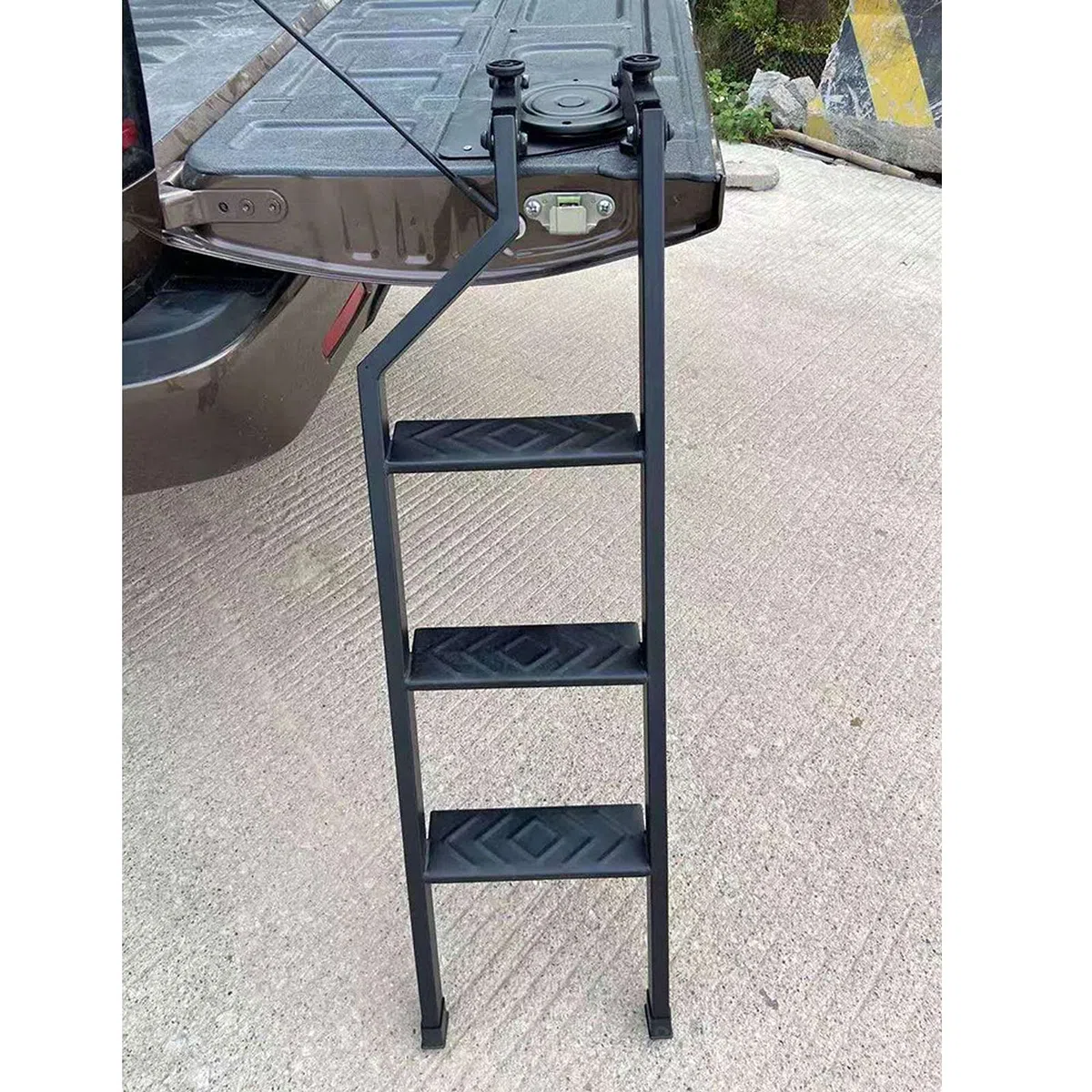 Escalera para portón Trasero para Ford Ranger 2012-2022 T6 T7 T8 MK2 MK3 Escalera de extensión, Multiposición y Plegable