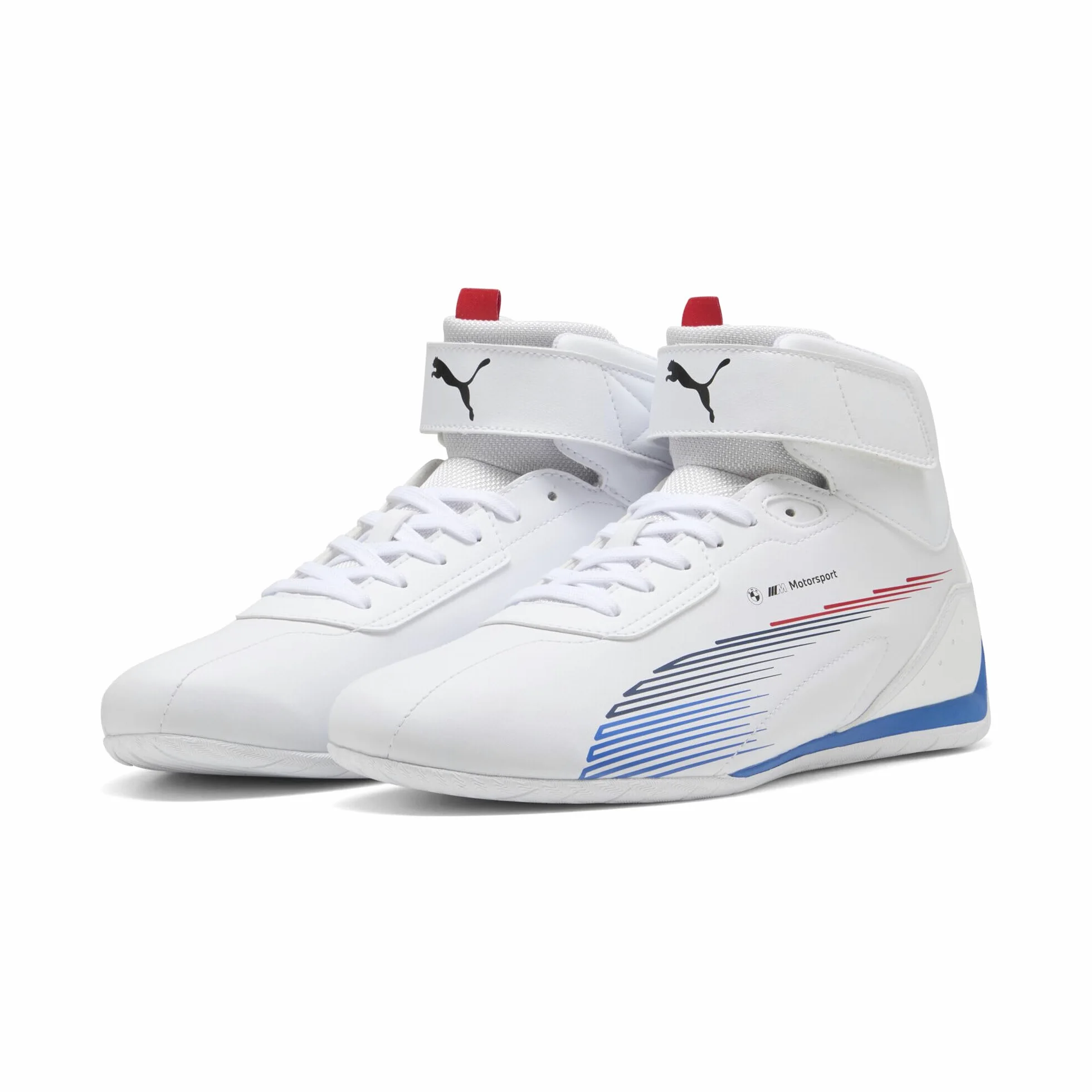 PUMA Zapatillas BMW M Motorsport Neo Cat Mid 2.0 44, White Cool Cobalt Blue
