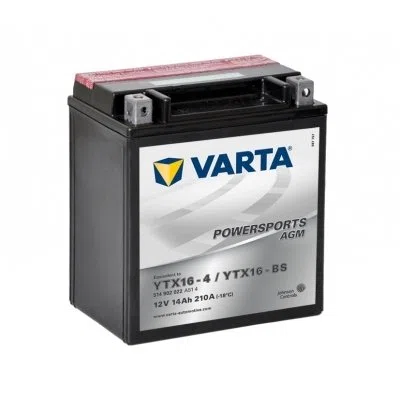 Varta Funstart 514902022 A514 12 V AGM Battery 14Ah) YTX 16-4 YTX16-BS