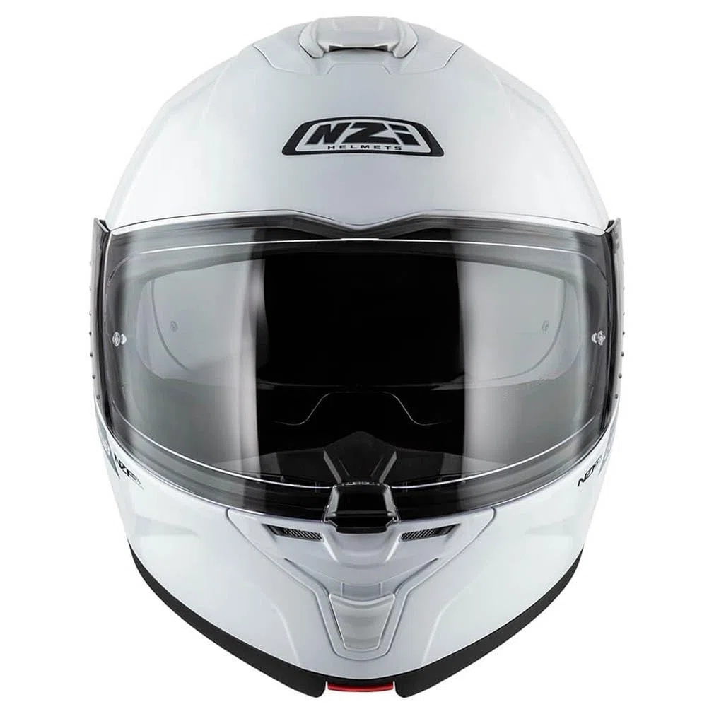NZI Combi 3 Duo Blanco - Casco de Moto Modular Abatible con Visor Solar - Unisex Hombre y Mujer - Homologado P/J ECE 22.06