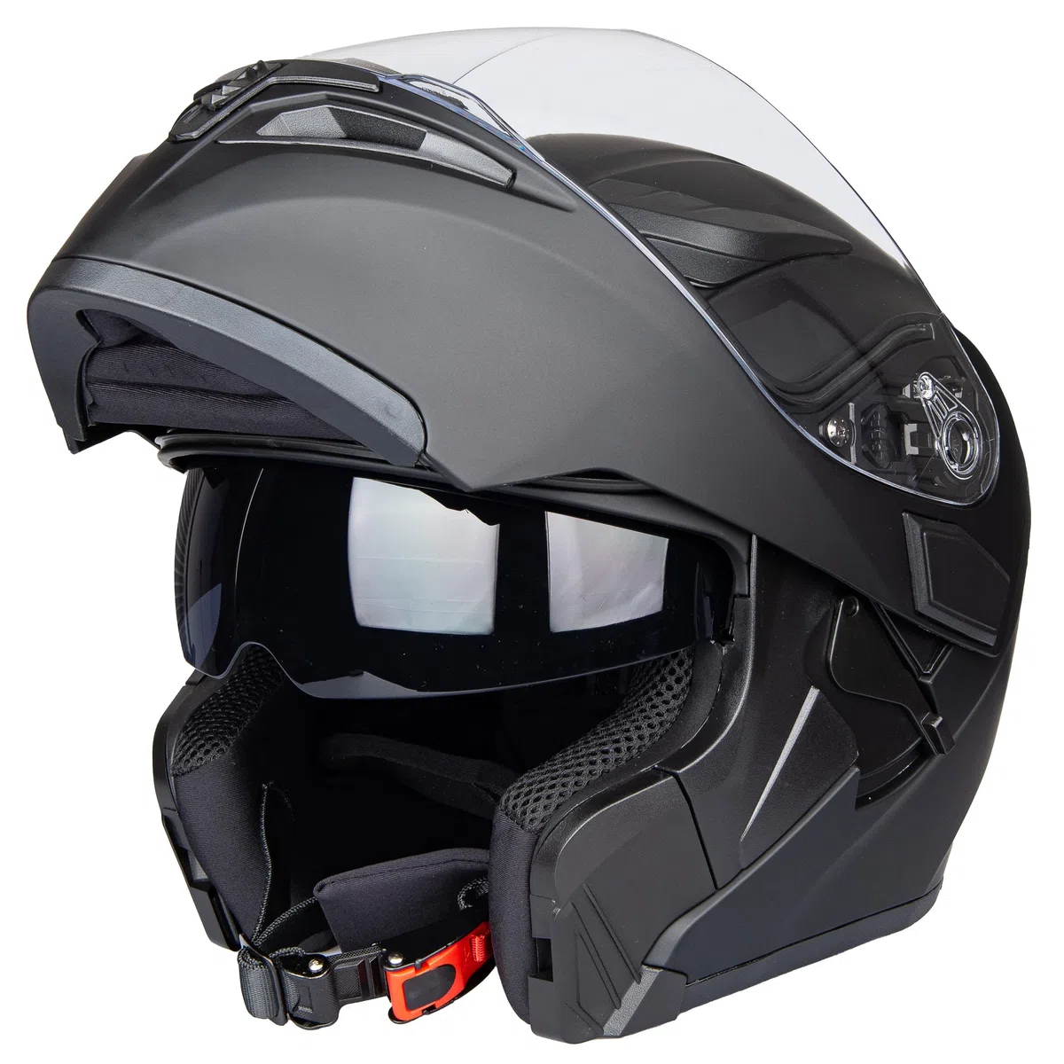 Casco de Motocicleta de Cara Completa, Solapa, Casco de Motocicleta Modular con Doble Visera, Aprobado por la ECE, para Hombres y Mujeres Adultos