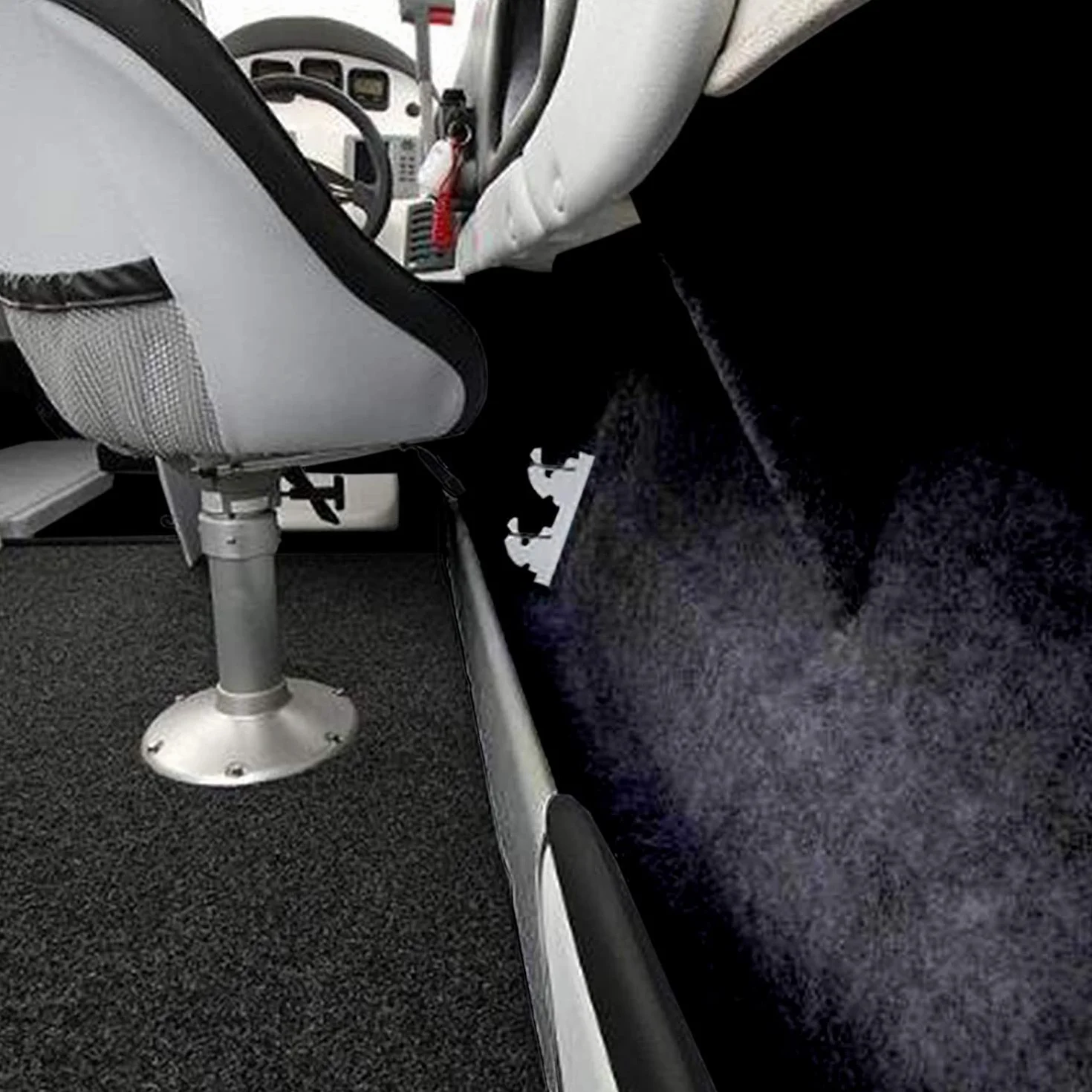 KARAT Filzstoff - Fieltro para manualidades - Tela de rejilla para vehículos Filz Stoff para revestimiento interior de automóviles Material de acolchado en metros Aguja de fieltro Camper desmontaje