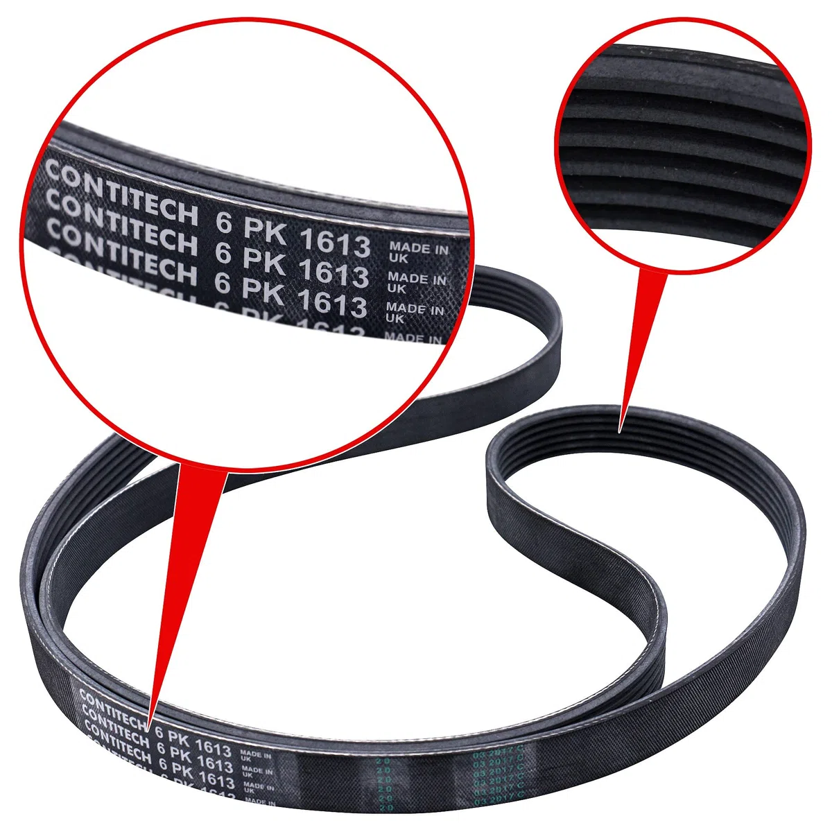 Contitech – 6pk1613 K1 correa de distribución
