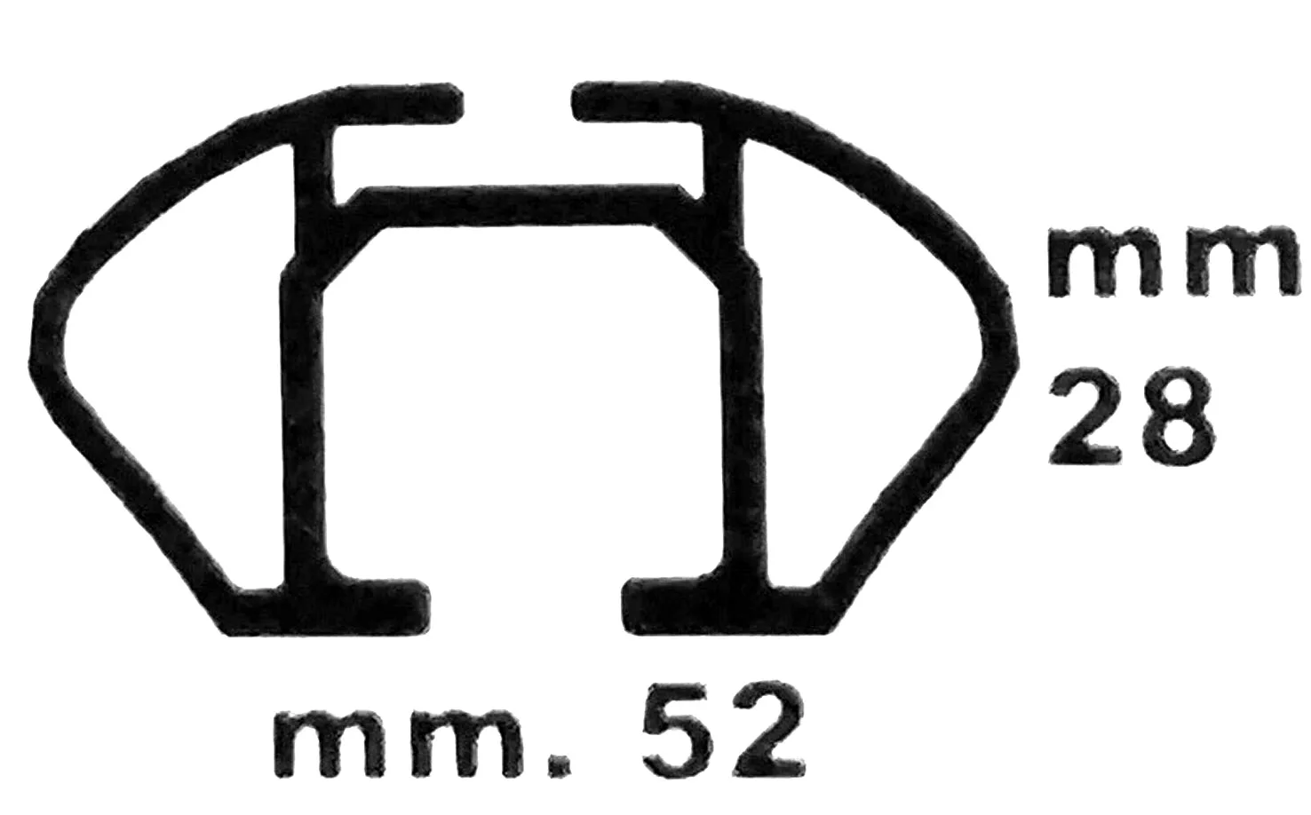 Barras portaequipajes de aluminio + portaesquís deslizantes porta esquis para coche 6 pares de esquís o 4 tablas de snowboard para Mercedes GLC (X253) a partir de 2015 con rieles integrados