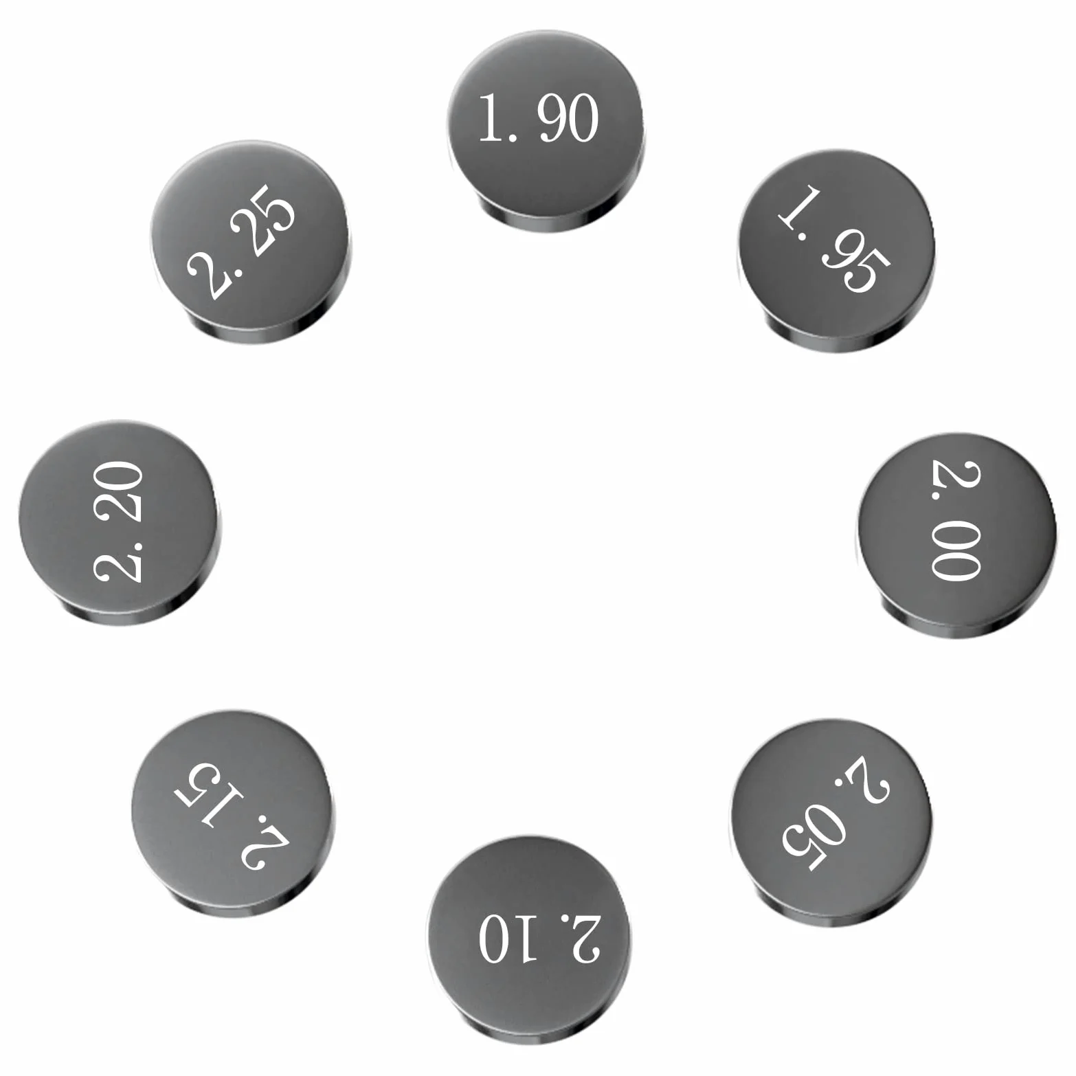 AHL- 52pcs 9.48mm Motocicleta Pastillas ajustable juego de válvulas Valve Shim kit para Kawasaki GPZ1100/ABS 1995-1996