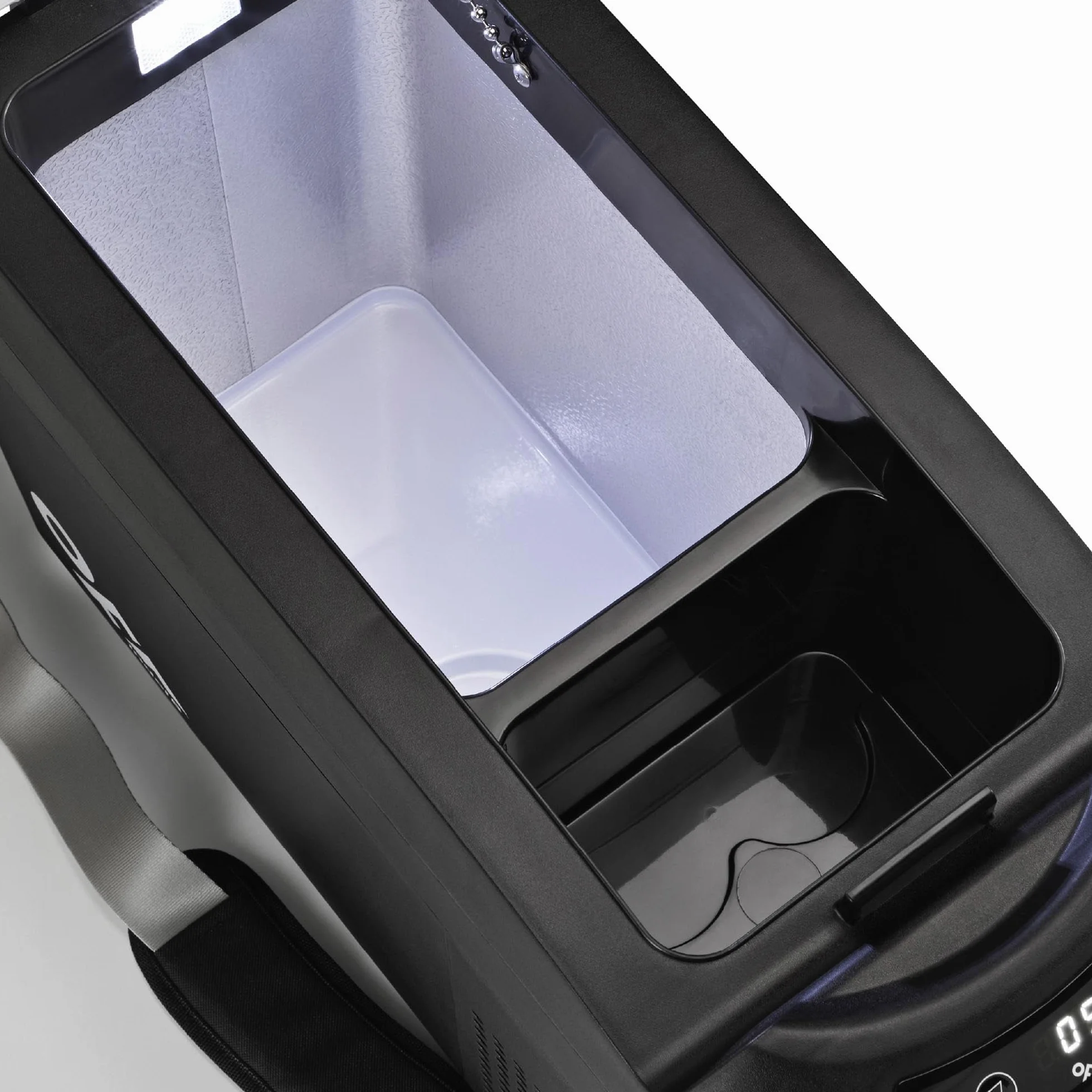 Indel B TB18 Nevera Congelador Portátil de Compresor, Capacidad 18 Litros, para Coche, Caravana, Camping, Camión, 12/24V DC con Toma de Encendedor