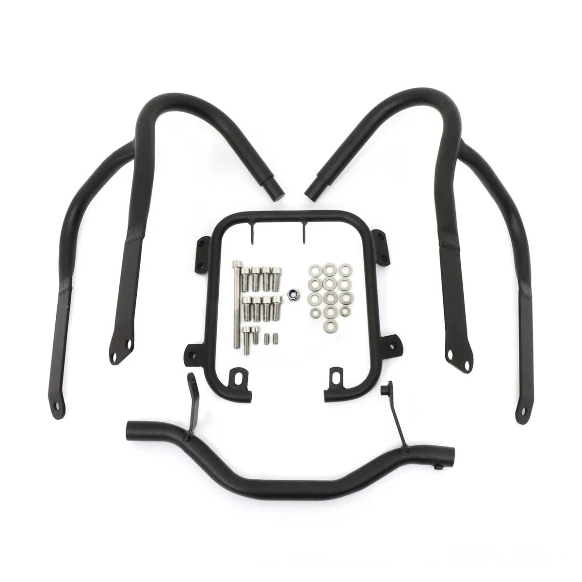 para para R1200RT para R 1200 RT 2004-2013 2012 Parachoques Barra Protección De Motor Delantero Y Trasero Autopista Defensa Protector De Motor(Front Balck)