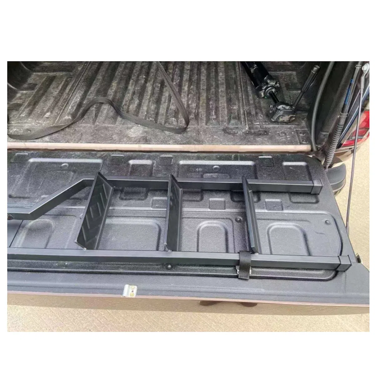 Escalera para portón Trasero para Ford Ranger 2012-2022 T6 T7 T8 MK2 MK3 Escalera de extensión, Multiposición y Plegable