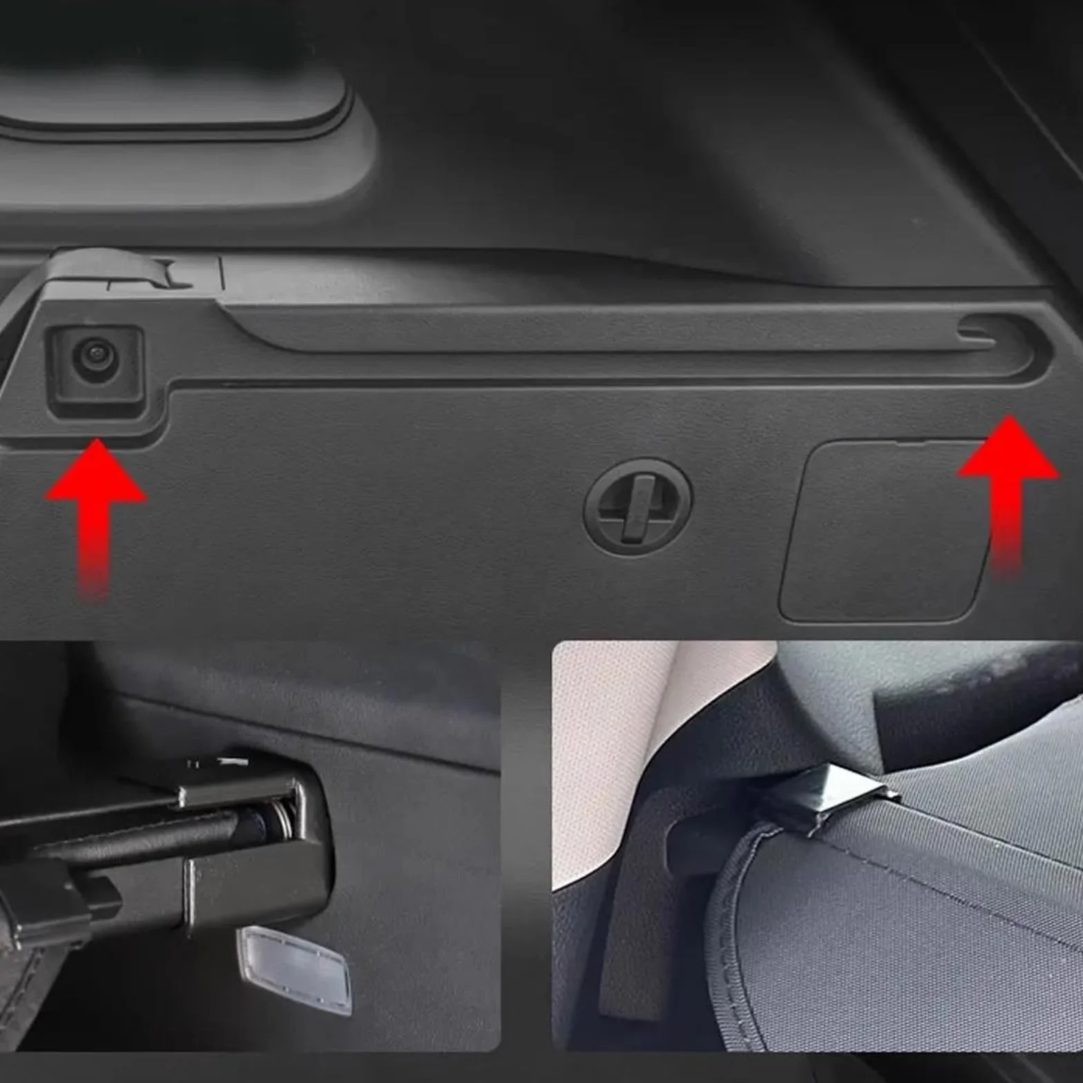 Genérico Bandeja RetráCtil Maletero Trasero Cubiertas Maletero Coche para Mercedes para Benz Clase B W246 160 180 2012-2018 Cortina Equipaje Refugio privacidad retráctil Carga(Black)