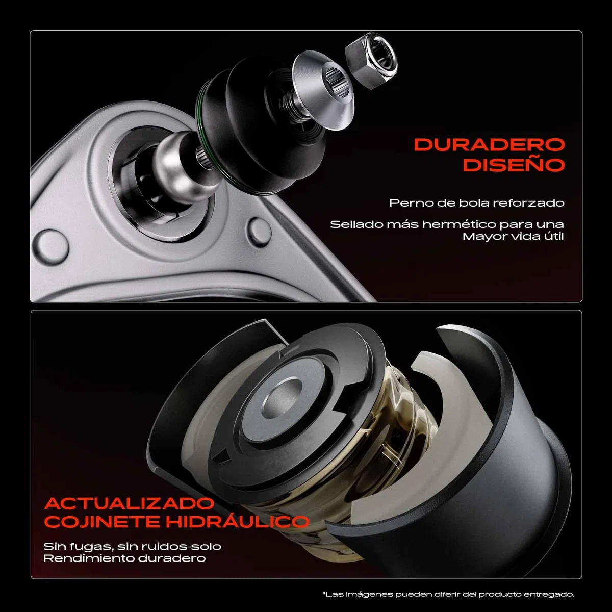 Frankberg 6x Brazo transversal Brazo de eje Compatible con Serie 5 Touring E61 Serie 5 E60 Replace# 3130678154