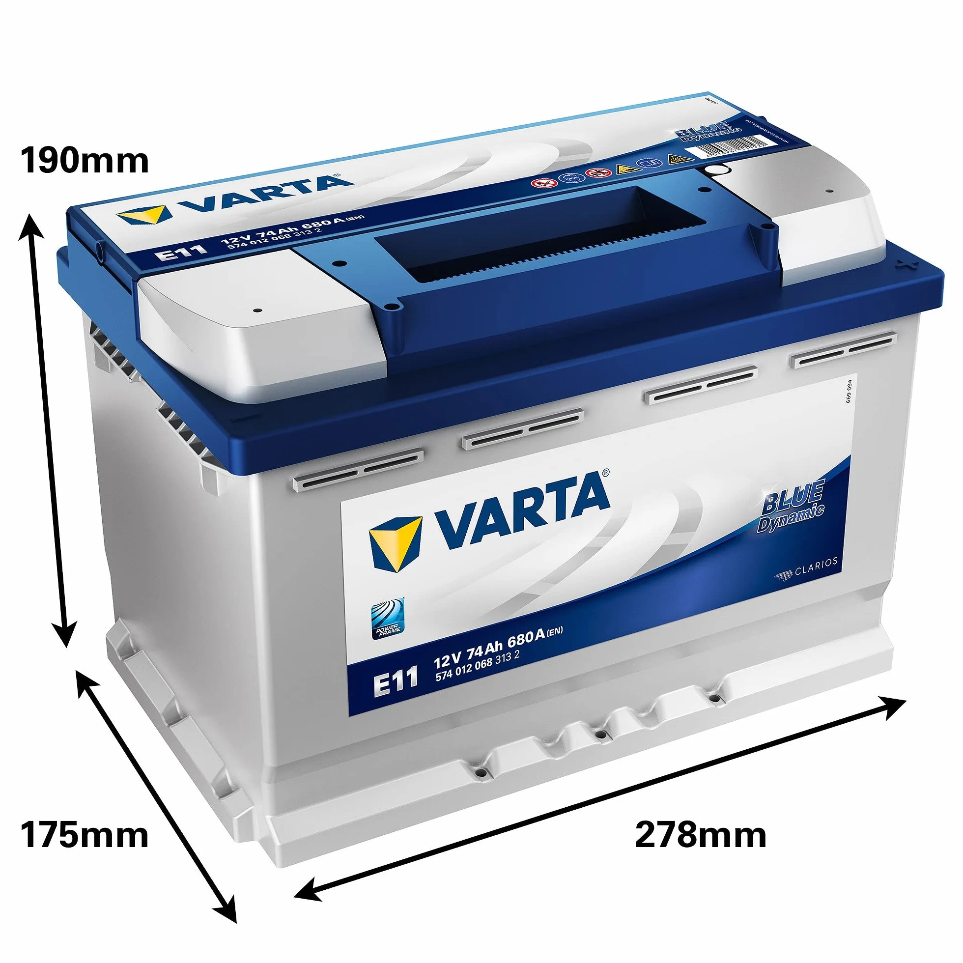 VARTA E11 Blue Dynamic E11 Batería para automóvil
