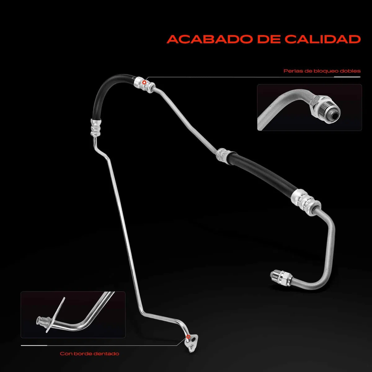Frankberg Manguera de dirección asistida Compatible con Focus II DA DP HCP Focus C-Max DM2 Focus II Turnier DA DS FFS Focus II Berlina DB DH FCH Replace# 4M513A713AA,1469170