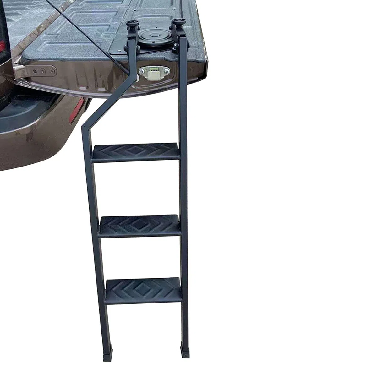 Escalera para portón Trasero para Ford Ranger 2012-2022 T6 T7 T8 MK2 MK3 Escalera de extensión, Multiposición y Plegable