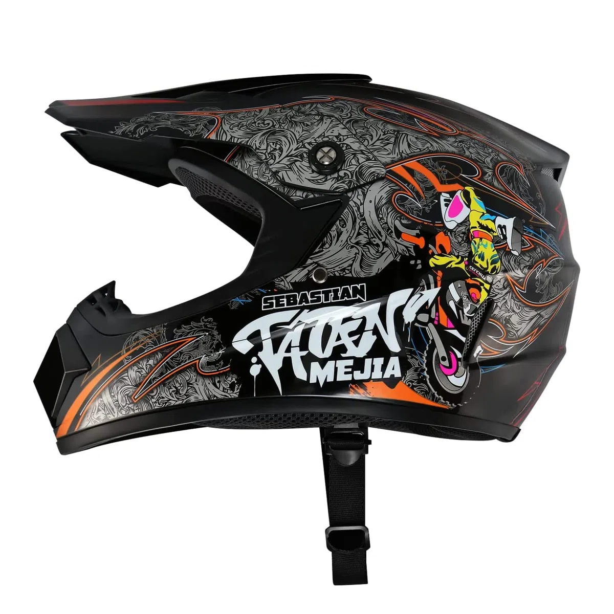 Casco Motocross Casco Dot Casco Offroad ATV Casco Dirt Bike Unisex Joven Casco de Moto con Guantes Gafas