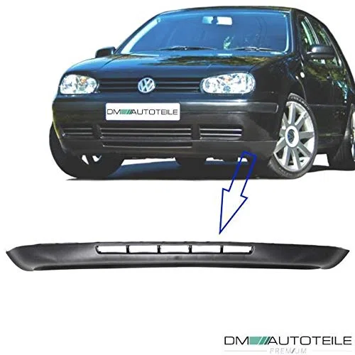 Alerón inferior para parachoques delantero de VW Golf 4 IV año de fabricación 97-03 ABS