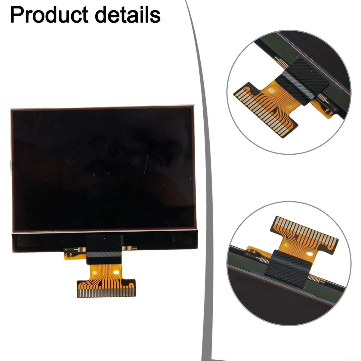 Pantallas LCD para salpicadero de repuesto para Golf V/para Passat B6/Jetta Mk5 para Eos para Scirocco III Seat para Skoda Black OEM 1TD920862