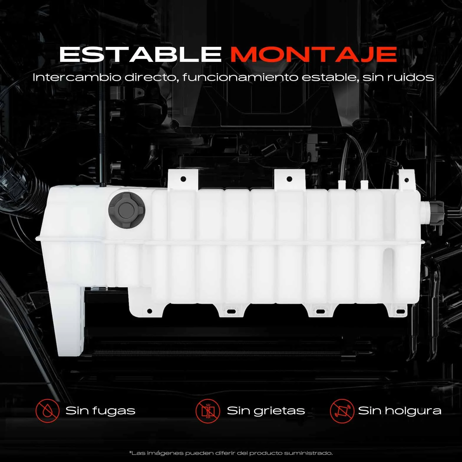 Frankberg Depósito de compensación Refrigerante Diesel Compatible con X1 E84 2.0L Serie 3 Touring E91 2.0L Serie 3 E90 2.0L Serie 1 E81 2.0L Serie 3 Touring E91 3.0L Replace# SKEPT0146