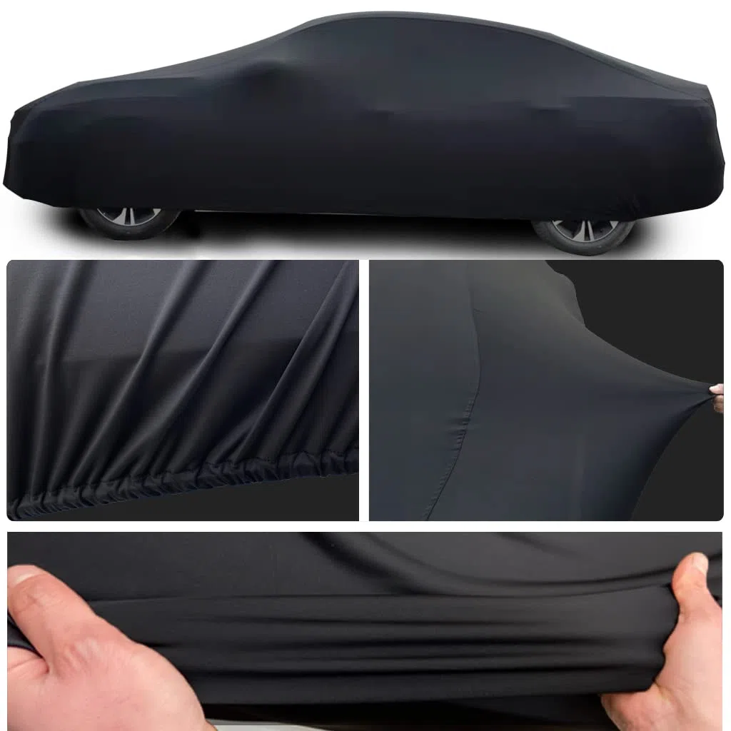 Funda para Coche Interior Compatible con 911 992 991 997 996 Series(1999-2021)/982 981 987 986 Series(1996-2022), Cubierta de Coche Transpirable Elástica Cubre Coche Resistente al Polvo