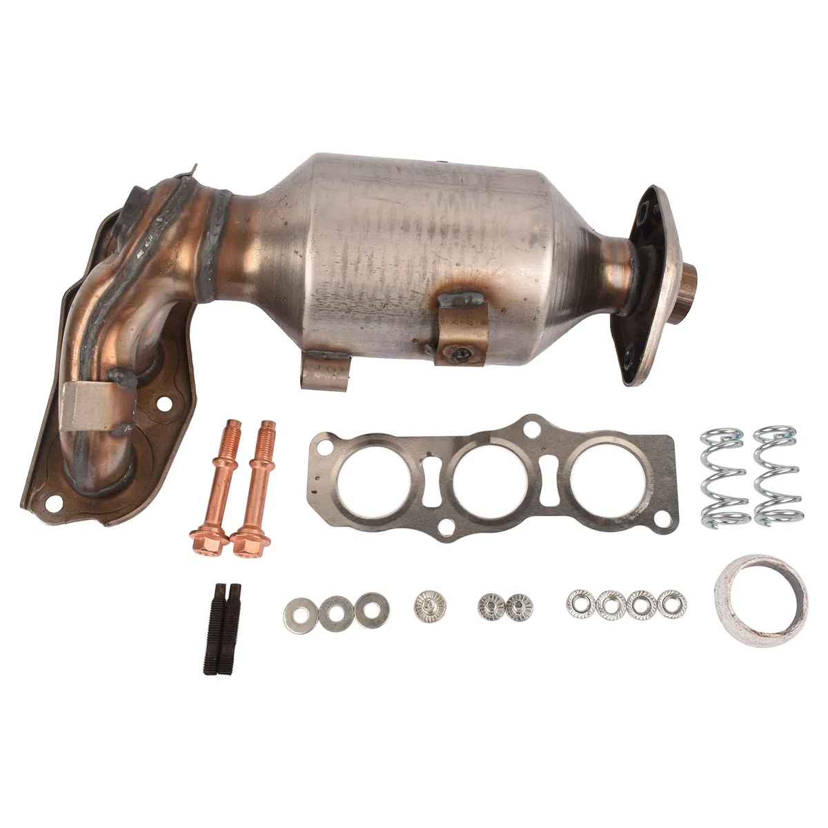 Convertidor catalítico con kit de montaje Reemplazo para CI-TROËN C1, 107 (PM_, PN_) 1.0 AYGO (_B1_) 1.0 2005-2014 1714040030 0342.L5