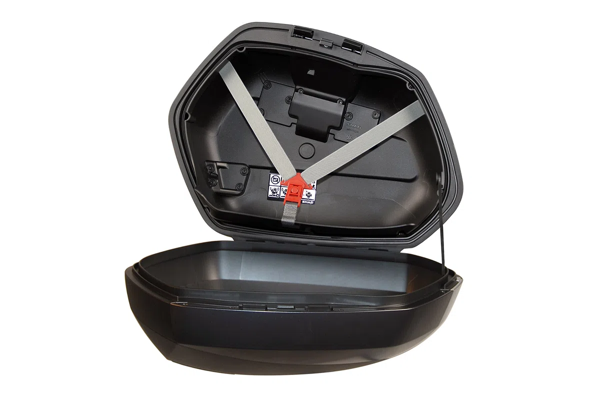 Shad D0B36100 - Set SC SH36 R/L maleta Lateral, Negro carbon