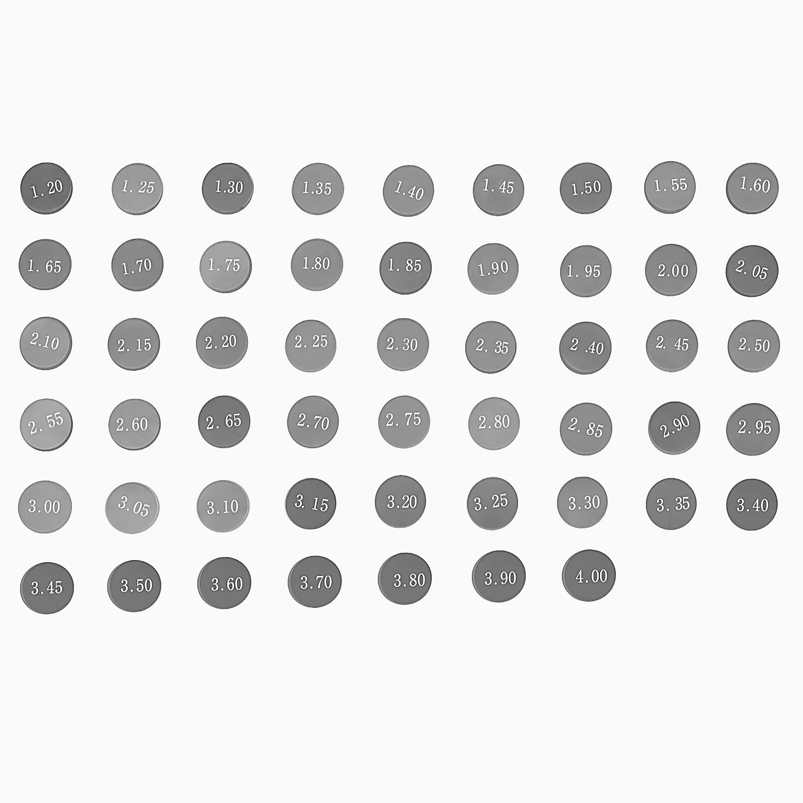 AHL- 52pcs 9.48mm Motocicleta Pastillas ajustable juego de válvulas Valve Shim kit para Kawasaki GPZ1100/ABS 1995-1996