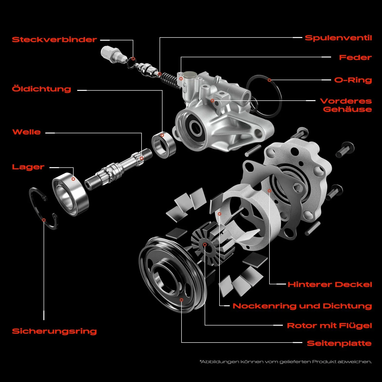 Frankberg Bomba de la dirección asistida Compatible con Primera P12 Primera Hatchback P12 Primera Touring WP12 Almera II N16 Replace# 49110AV700,491109F600