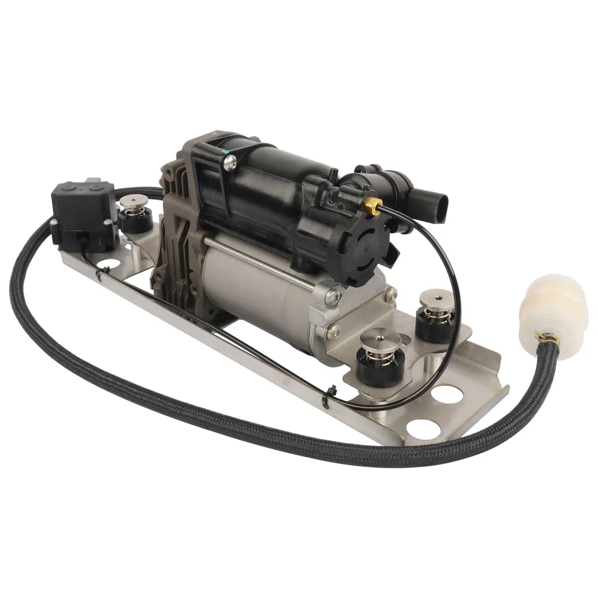 Bisenya Bomba compresor de aire con soporte 37106793778 37206792855 compatible con 5 Touring E61 520d 520i 523i 525xd 525xi 525d 2004-2010