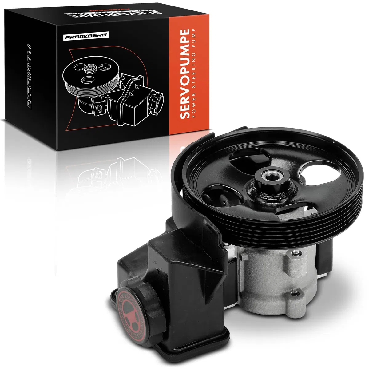 Frankberg Bomba de la dirección asistida Compatible con 206+ 2L 2M 206 CC 2D 206 Compacto 2A/C Berlingo/Berlingo First MPV GFK GJK MF Berlingo/Berlingo First Furgoneta/MPV M Replace# 4007AR