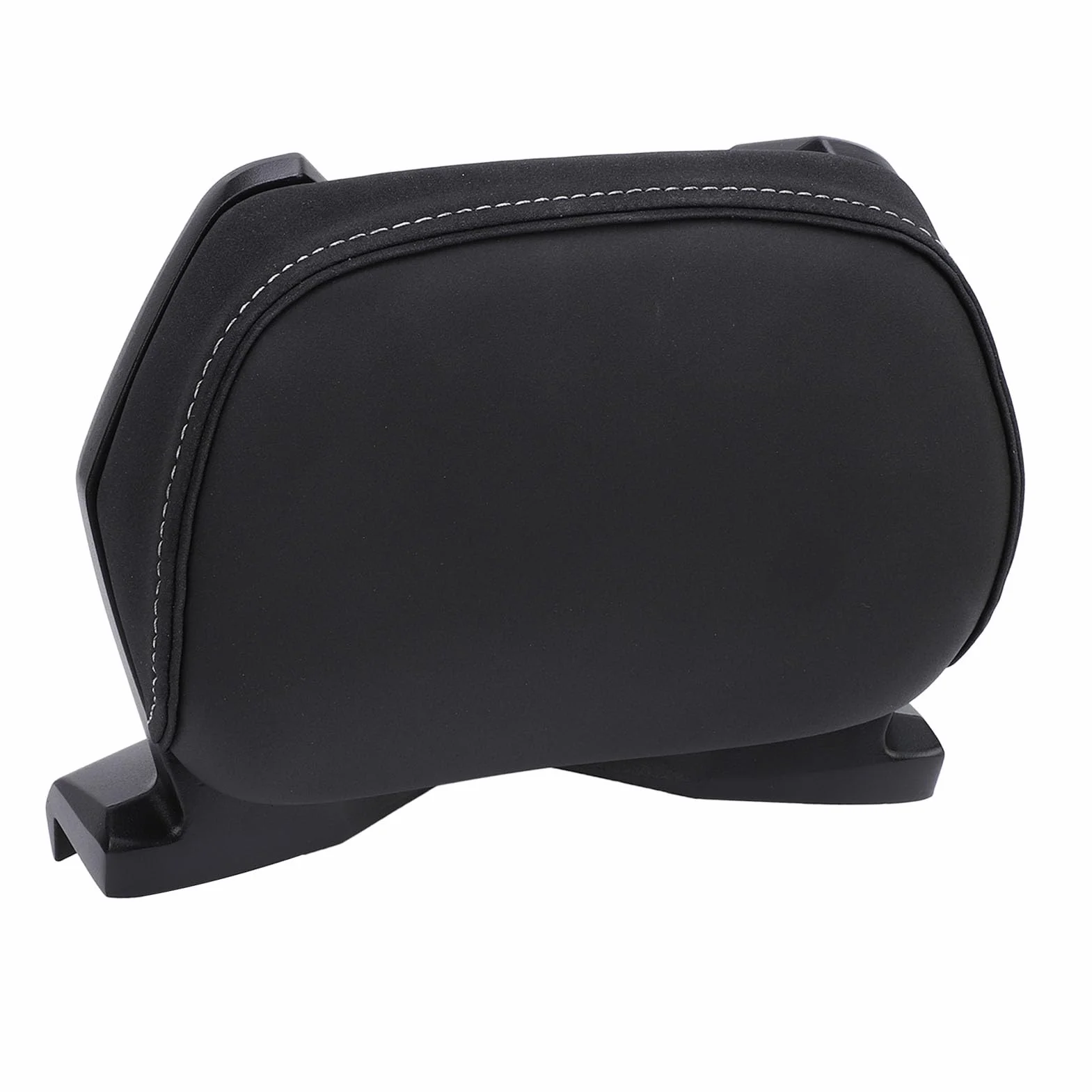 SENECESLI Cojín del Respaldo de la Motocicleta, Almohadilla del Respaldo del Pasajero, Cuero de la PU con Esponja de Alta Densidad para Xmax 250 300 Tmax 530 Tmax 560 2017 2018 2019 2020 2021 2022