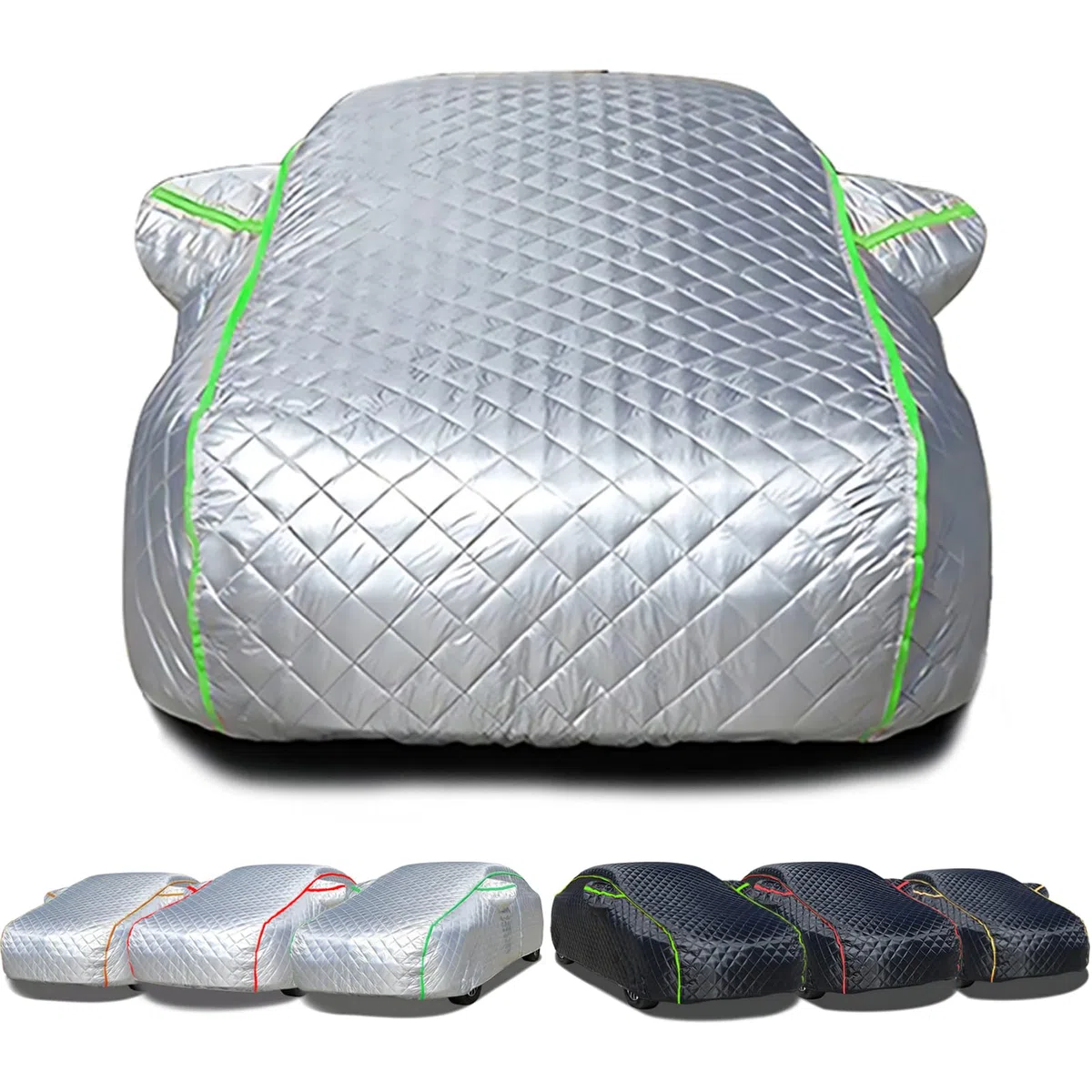 Funda Coche Exterior para Opel Cascada, Funda Coche Antigranizo Gruesa,Impermeable Transpirable,Cubierta Protectora Invierno Resistente Polvo Lluvia Nieve