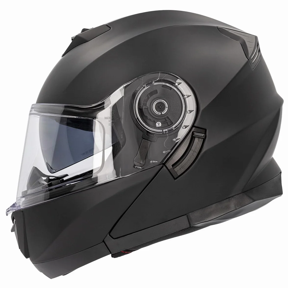 Curve Casco Modular para Moto, Krypton, Material Resina ABS termoplástica, Sistema de ventilación, Visor Solar Ahumado, Cierre micrométrico, Adultos, Hombre y Mujer, ECE 22.06