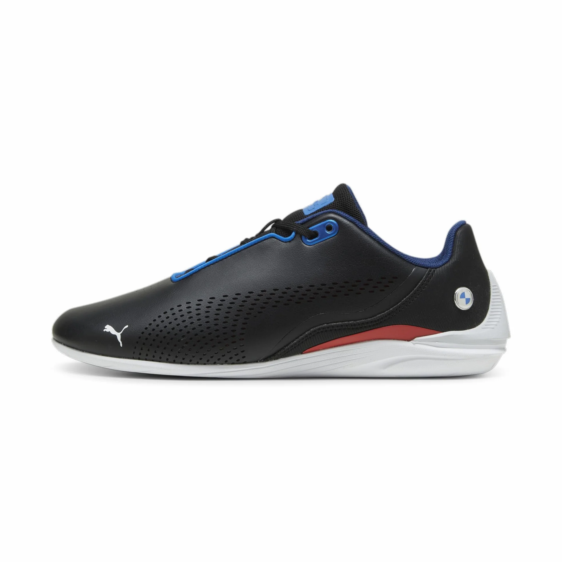 PUMA Zapatillas Unisex BMW MMS Drift Cat DecimaSneaker, Puma Negro Pro Azul Pop Rojo, 42 EU