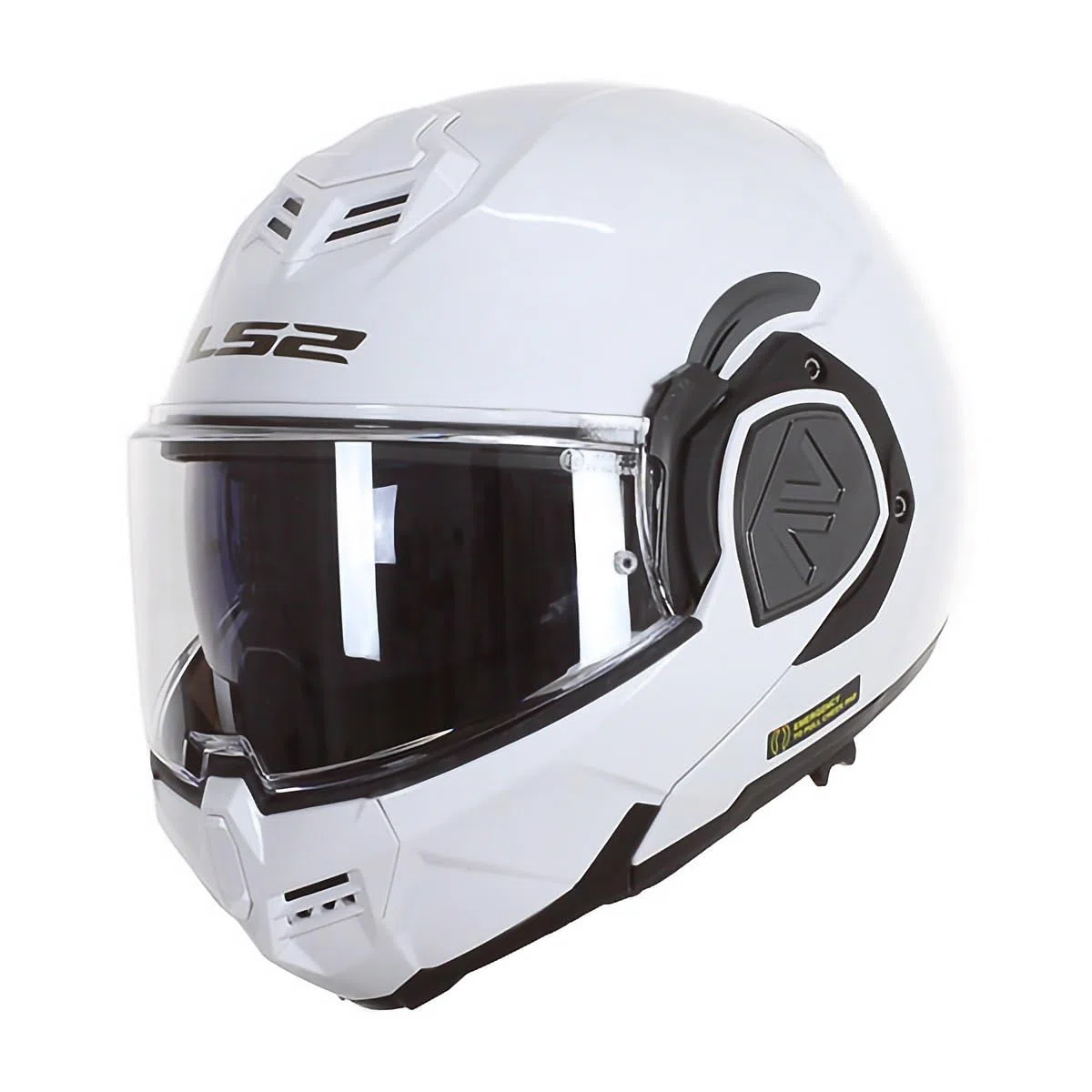LS2, Casco Moto Modular ADVANT SOLID White, M