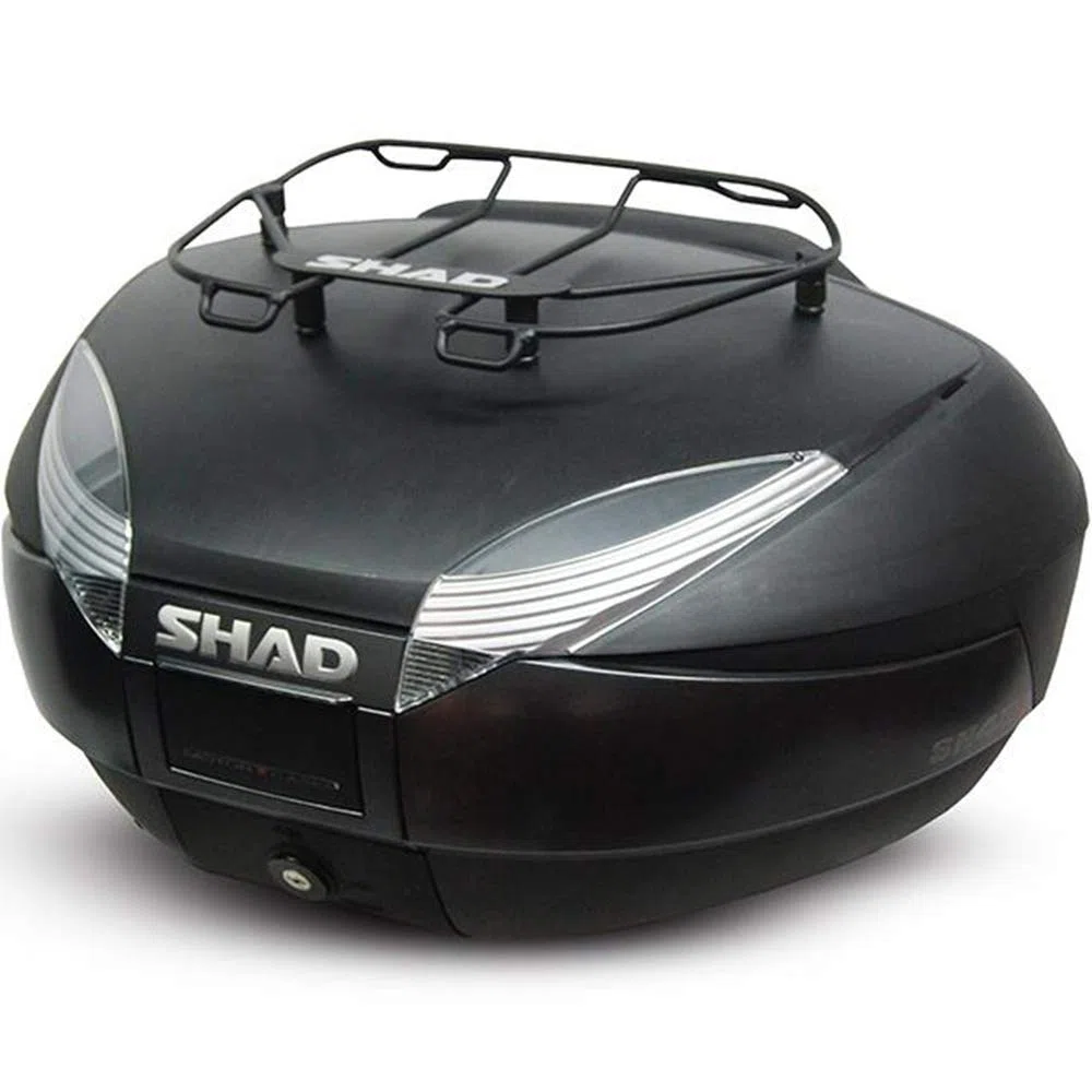 SHAD D0PS00 Case Upper Rack Accesorio de Maleta, Color Negro