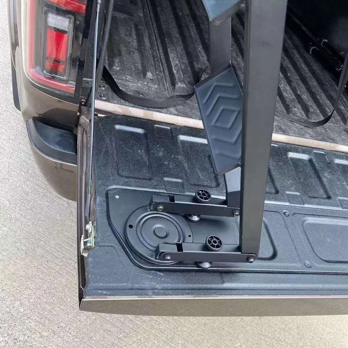 Escalera para portón Trasero para Ford Ranger 2012-2022 T6 T7 T8 MK2 MK3 Escalera de extensión, Multiposición y Plegable