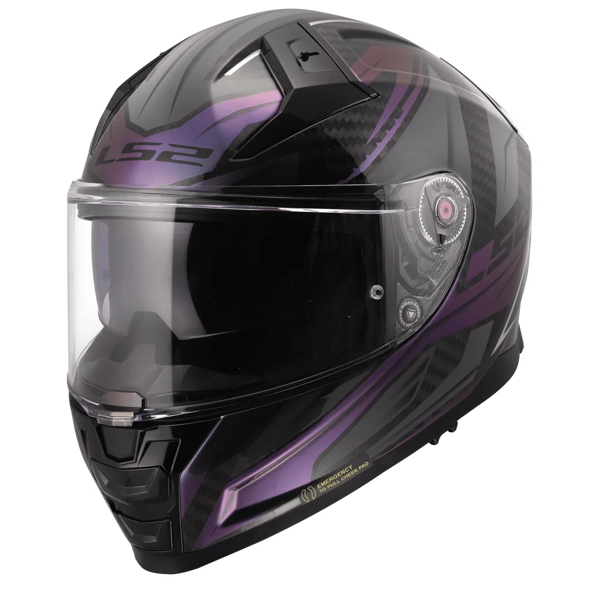 LS2, Casco Moto Integral VECTOR II CARBON SAVAGE Chameleon, 4XL